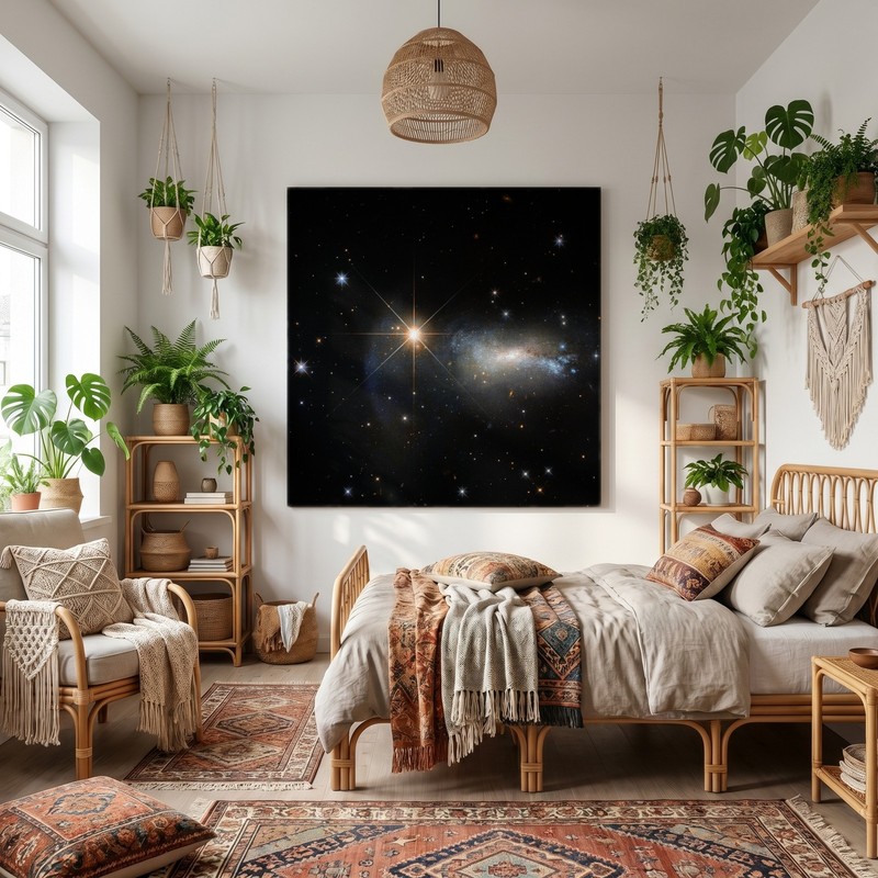 NASA - Galaxy NGC 7250 - Art Print on Paper or Canvas gallery