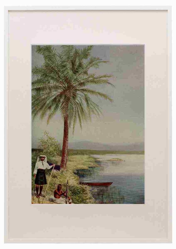 Thinking Black 1913 On the Lualaba A3 A4 Framed Print Picture