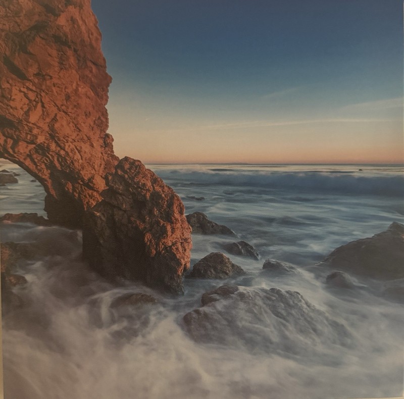 4-Piece Coastal Canvas Wall Art 12” x 12” each beach Ocean Sunset Nautical Decor gallery
