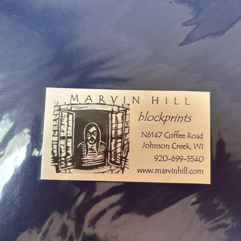 Marvin Hill Signed 5/35 Fly Through Dreams Door Blockprint Wisconsin 8”x10” gallery