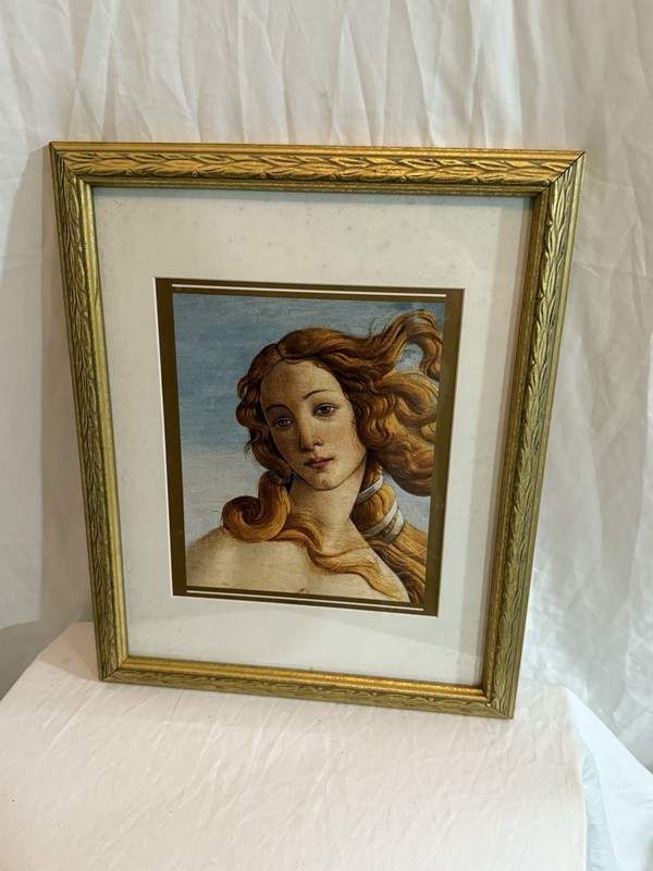 ⚜️ The Birth Of Venus 1991 French Lithograph Print Framed ⚜️