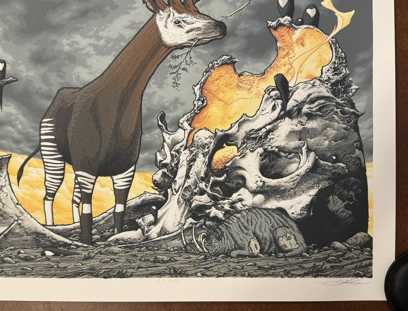 Jay Ryan Poster Aaron Horkey Art Print NUNAVUT S/# 60 Collaboration 18 Screens gallery