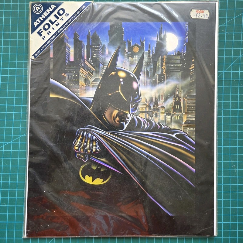 Batman Returns - 6 Sealed Athena Folio Prints - UK exclusive - García‑López 1992 gallery