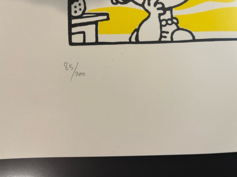 Mark Drew - Signed Numbered - Wu-Tang Clan Protect Ya Neck (GZA) - Yellow X/200 gallery