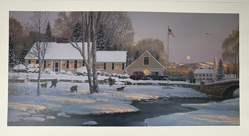 William Phillips – December of 45 – S/N Lithograph Limited Edition 207/1500