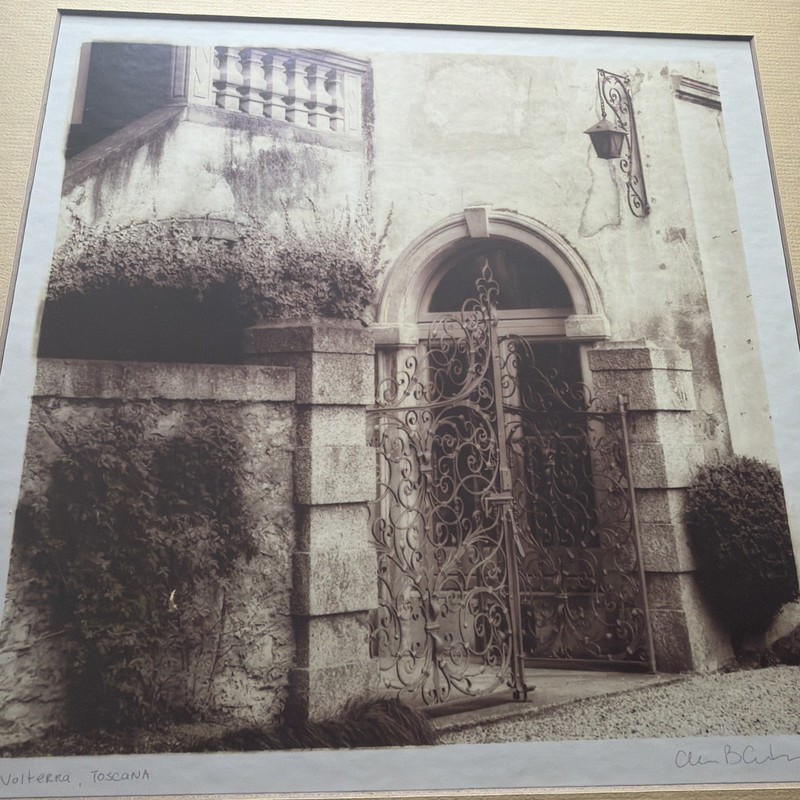 Alan Blaustein “Volterra , Toscana” Vintage Photo Print Signed gallery