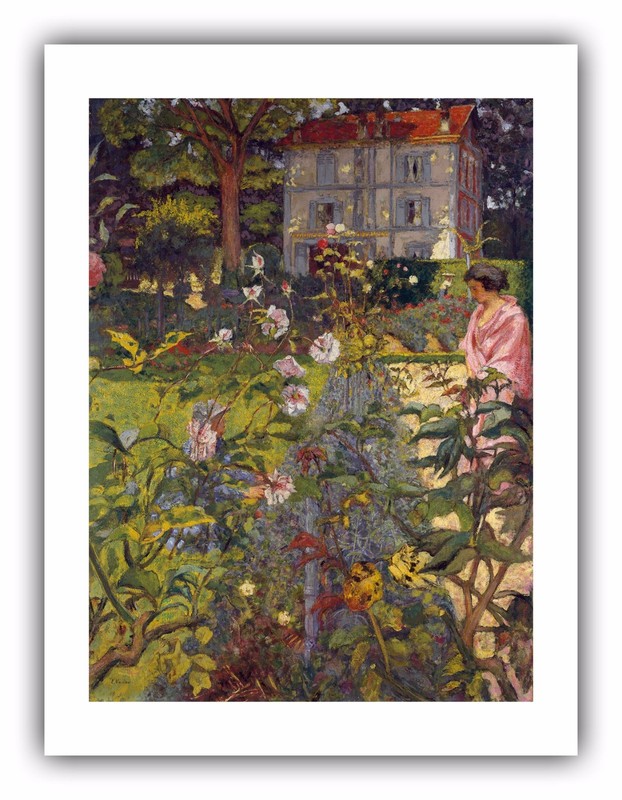 Edouard Vuillard : «Garden at Vaucresson» (1920-1936) — Giclee Fine Art Print