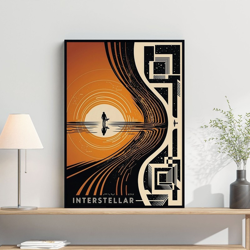 Interstellar Movie Poster, Cosmic Adventure Print gallery