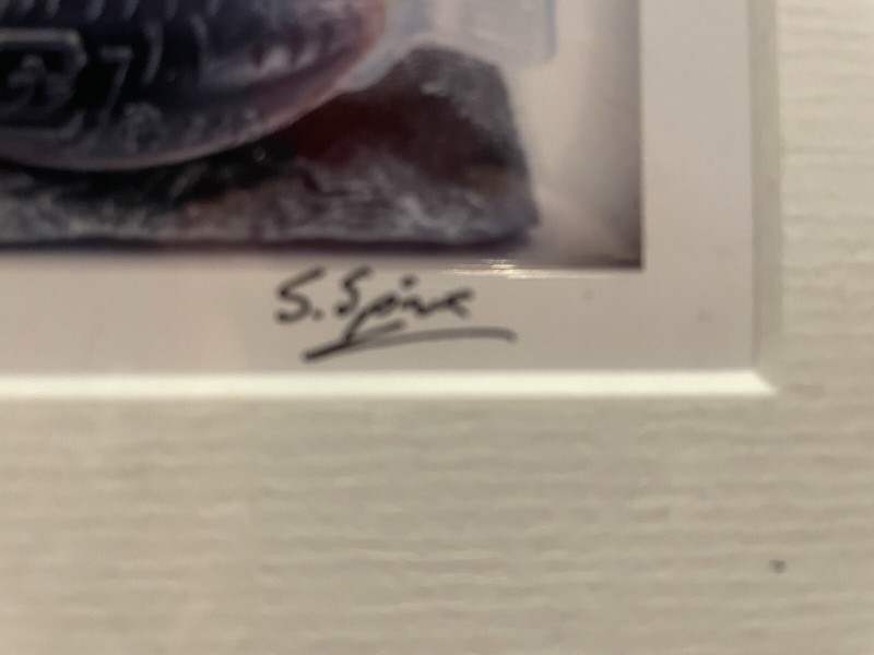 Sushi Chef Picture In Glass Frame, rare photography, decorative gallery
