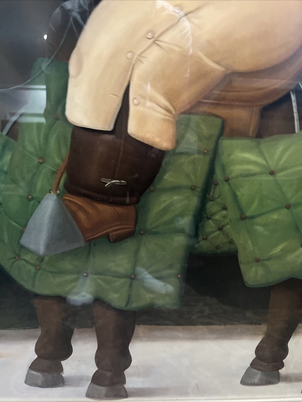 La Corrida by Botero Art Print Poster Man on Horse 27x 39 gallery
