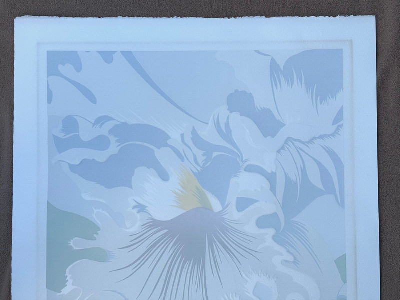 DENISE HARRIS ORCHID ORCHIDS INTAGLIO ETCHING HAND SIGNED IN PENCIL FLOWERS ART gallery