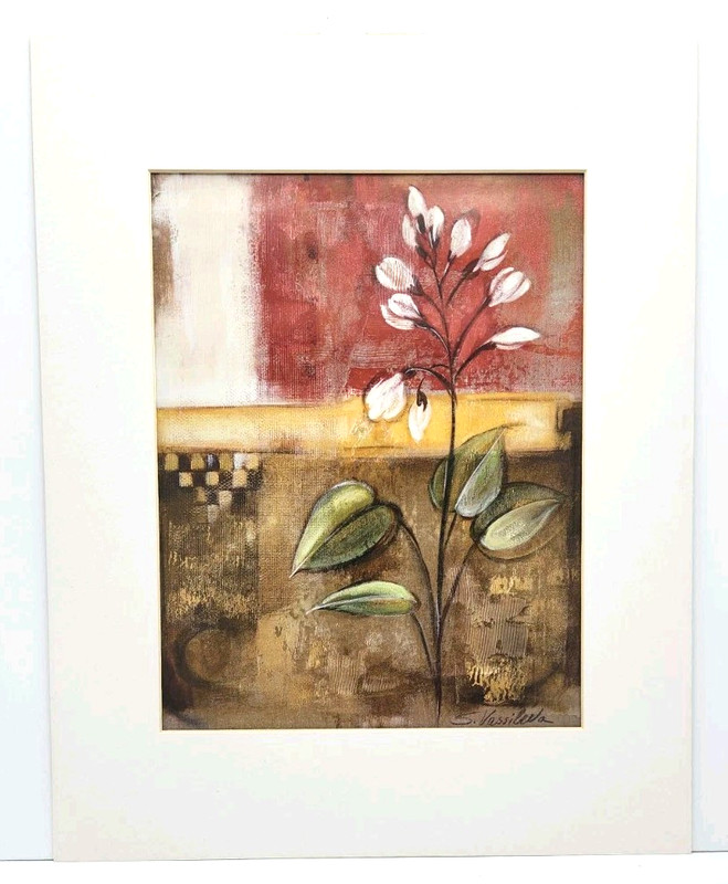Fine Art Print Repro Silvia Vassileva Love Letters II Matted 16×20″