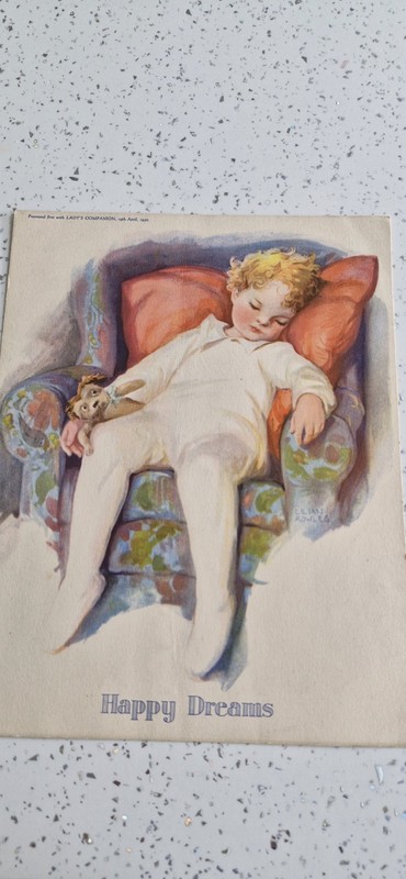 4 X » VINTAGE LILIAN ROWLES PRINTS» 1930S » LADYS COMPANION» 10″ X 8″