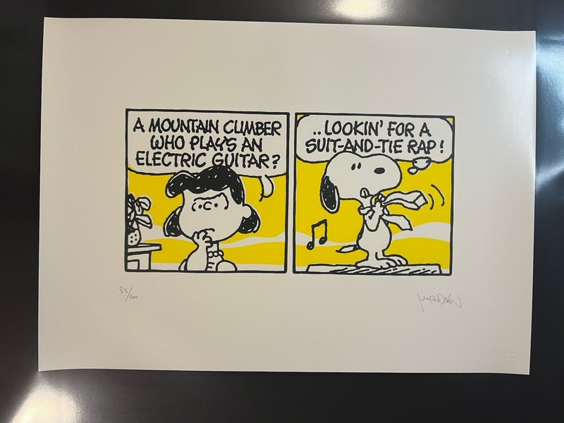 Mark Drew - Signed Numbered - Wu-Tang Clan Protect Ya Neck (GZA) - Yellow X/200 gallery
