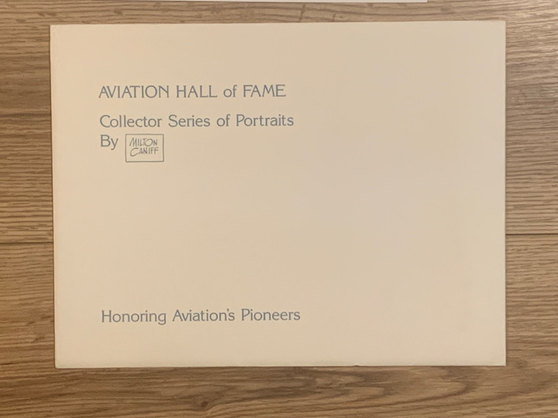 Rickenbacker Yeager Will Rogers Milton Caniff 1978 Aviation Hall of Fame Set gallery