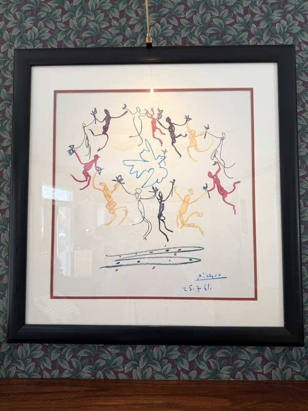 Pablo Picasso «Dance of Peace Youth Circle» (La Ronde de la Jeunesse) 1961