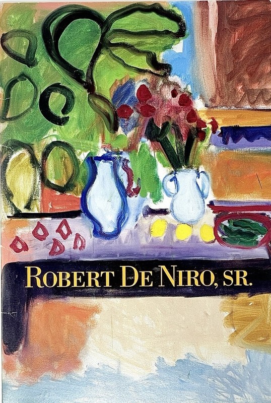 Robert DeNiro Sr. Art Show Announcement Card 2012 Paintings & Drawings