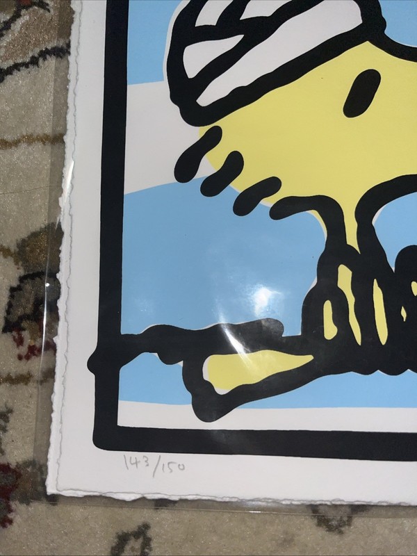 Mark Drew - Dangerous - sold out - signed & numbered peanuts snoopy art print gallery