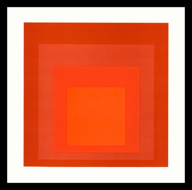 1971 Josef Albers Lithograph "Homage to the Square: Implict" gallery
