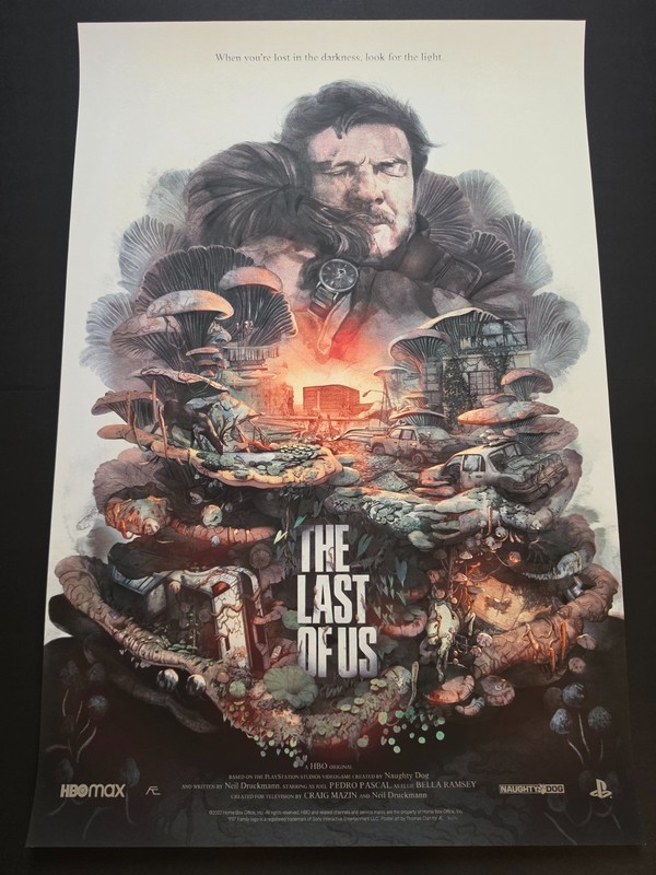 The Last of Us TV Series Poster Art Thomas Cian Ltd #/50 Mondo PS4 PlayStation