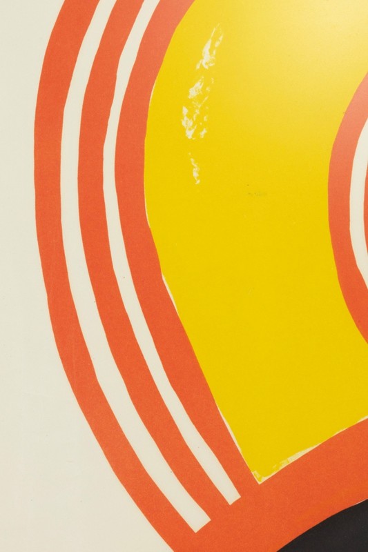 Alexander Calder - Spirals 1969 Color Lithograph on Paper Framed Modern Prints gallery