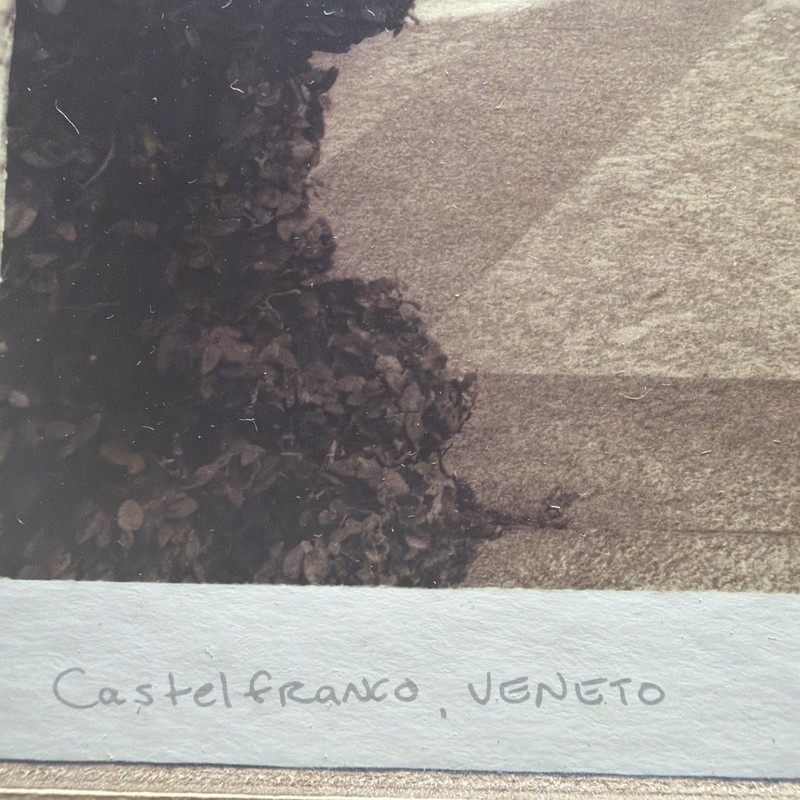 Alan Blaustein “Castelfranco , Veneto“Vintage Photo Print Signed gallery