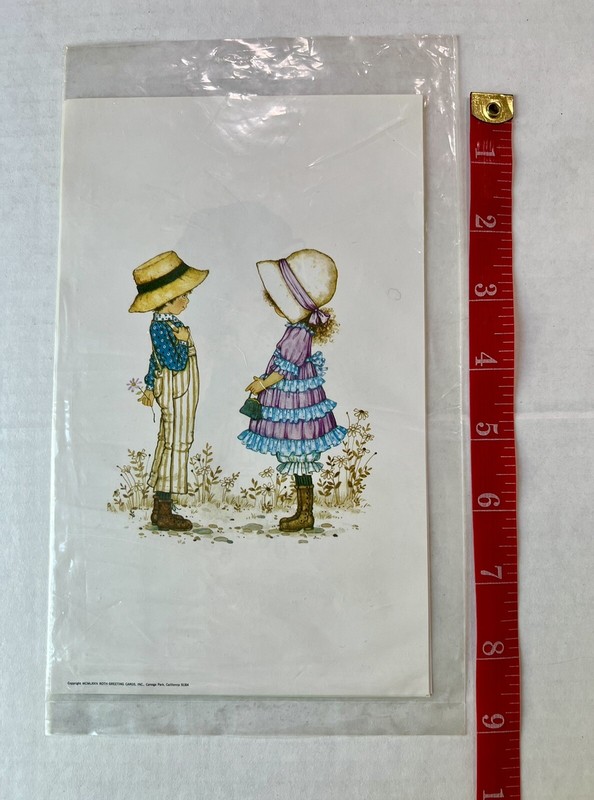 1974 Petticoats And Pantaloons Paper Art 6 Prints 8-1/2 x 5-1/4” #6280 Vintage gallery