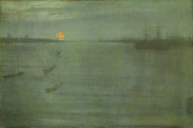 James McNeill Whistler - Nocturne Blue and Gold Southampton Water - Art Print gallery