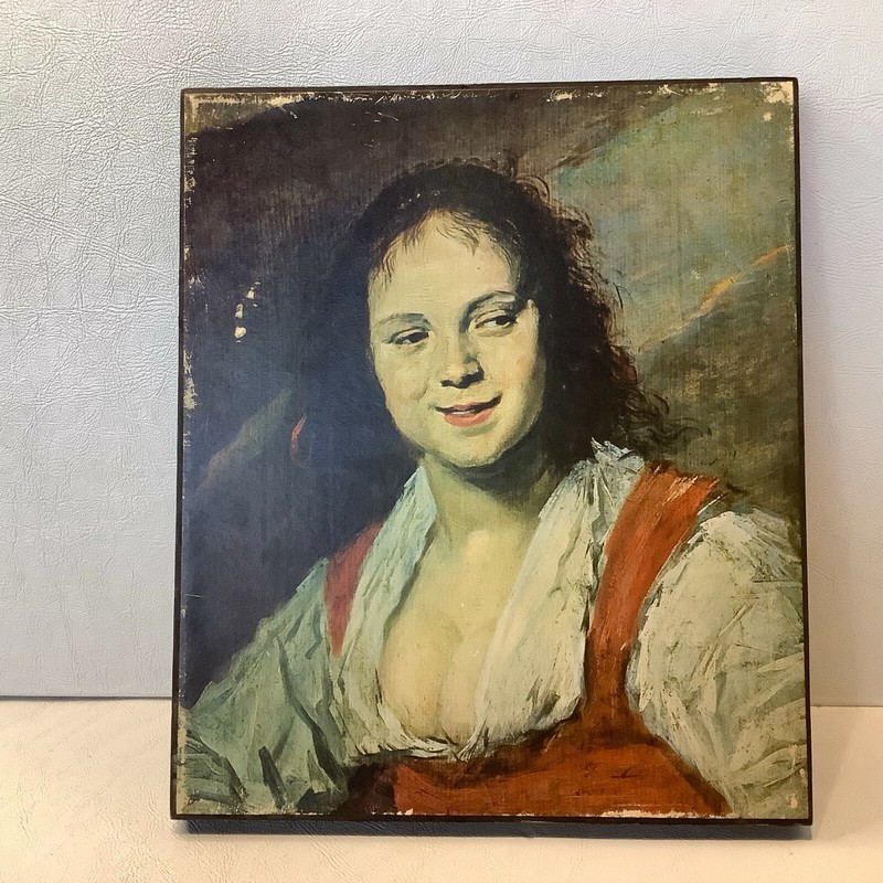 Vintage The Gypsy Girl by Frans Hals Picture Art