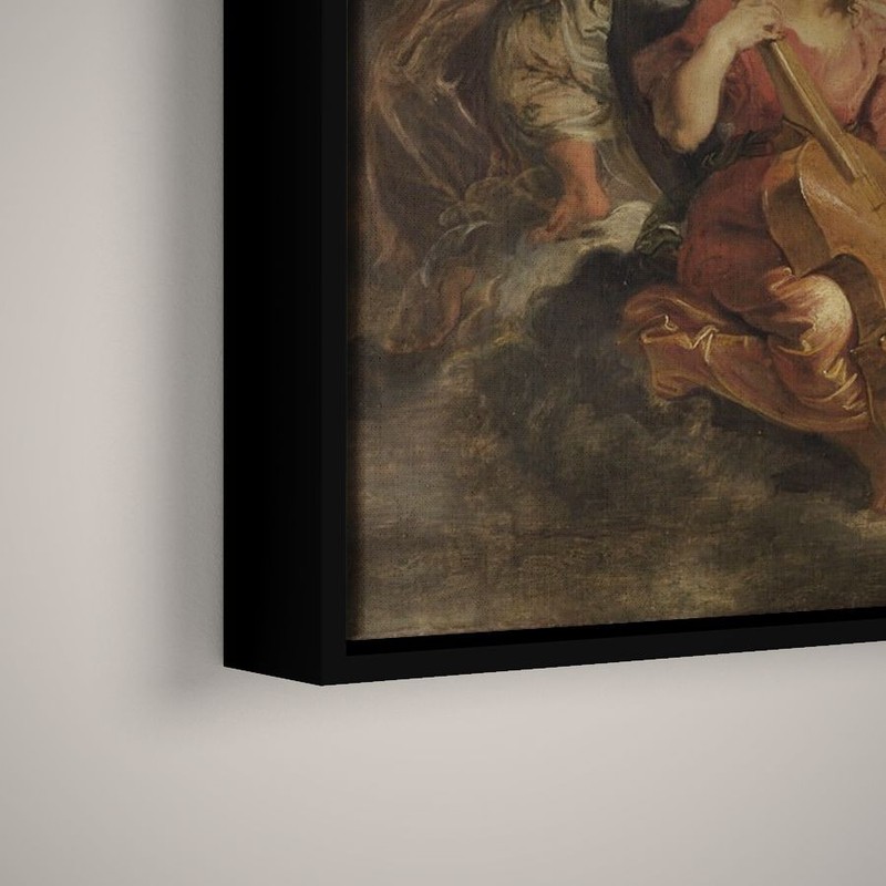 Peter Paul Rubens - Music Making Angels - Art Print on Paper or Canvas gallery