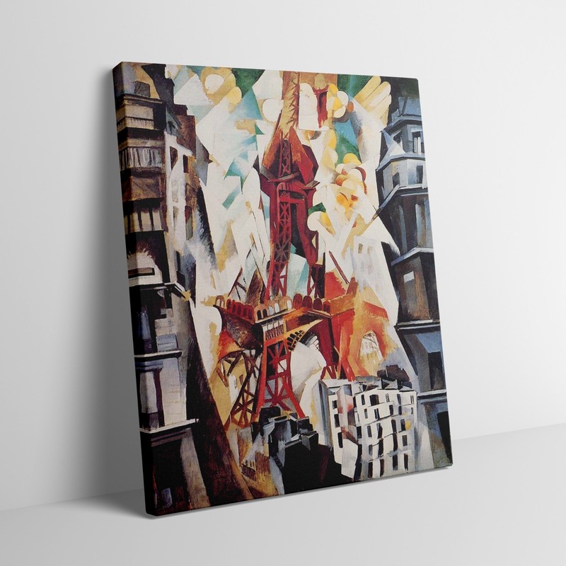 Champ de Mars (The Red Tower) Robert Delaunay , Cubist , Giclee Canvas Print gallery