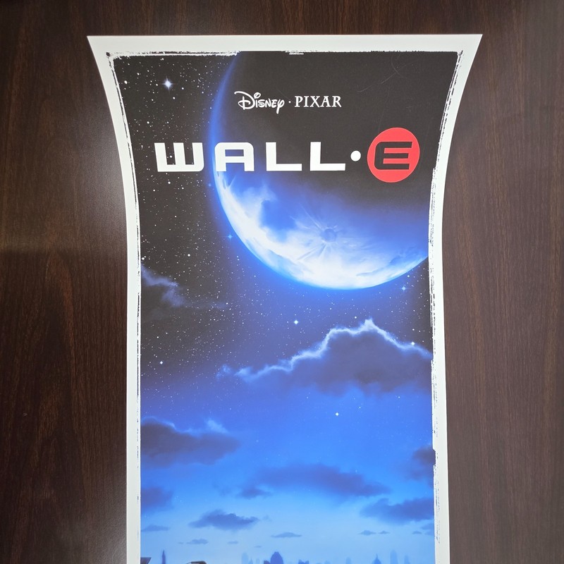 Ben Harman WALL-E Night Numbered /150 Art Print gallery