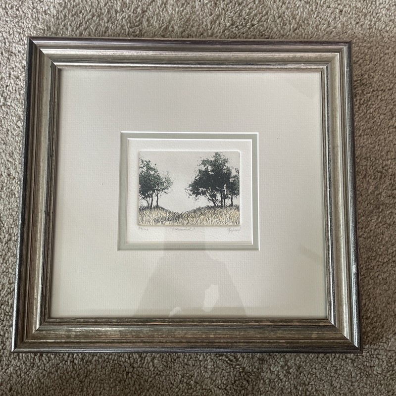 Dale Rayburn «Crosswind» Colored Etching Signed Numbered 84/200. Beautiful.