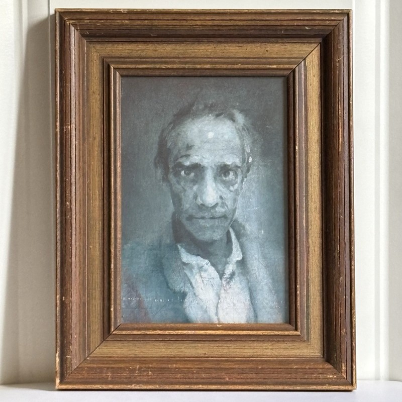 Derek Jarman Seer Portrait Art Print Michael Clark Framed LGBT Queer Cinema 90s