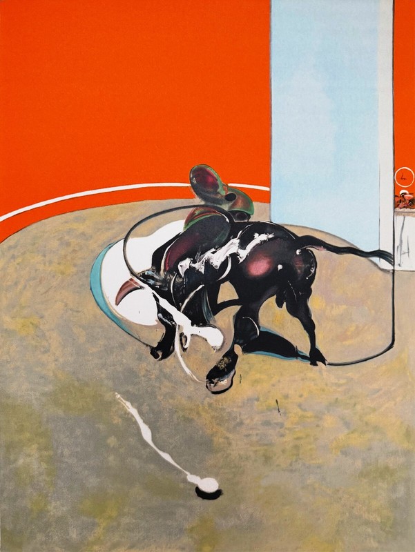 Francis Bacon: Study for Bullfight No. 1 22×30 Archival Quality Fine Art Print