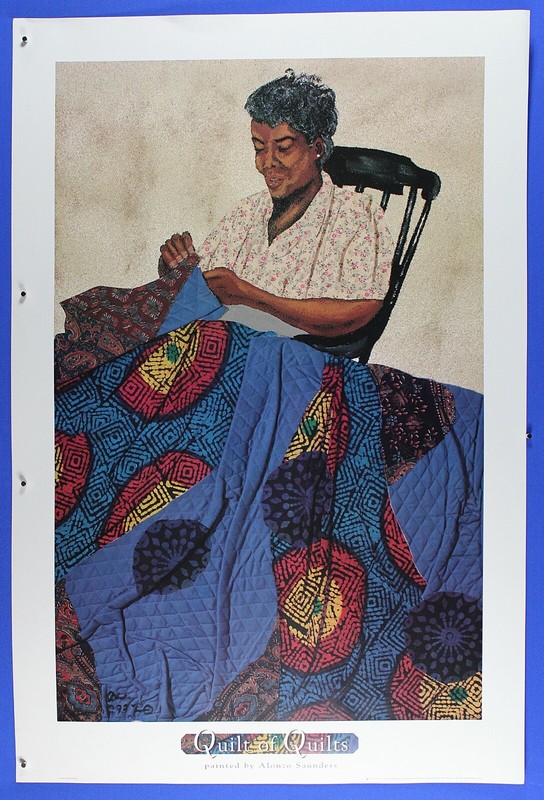 Alonzo Saunders «Quilt of Quilts» Art Print 36″x24″