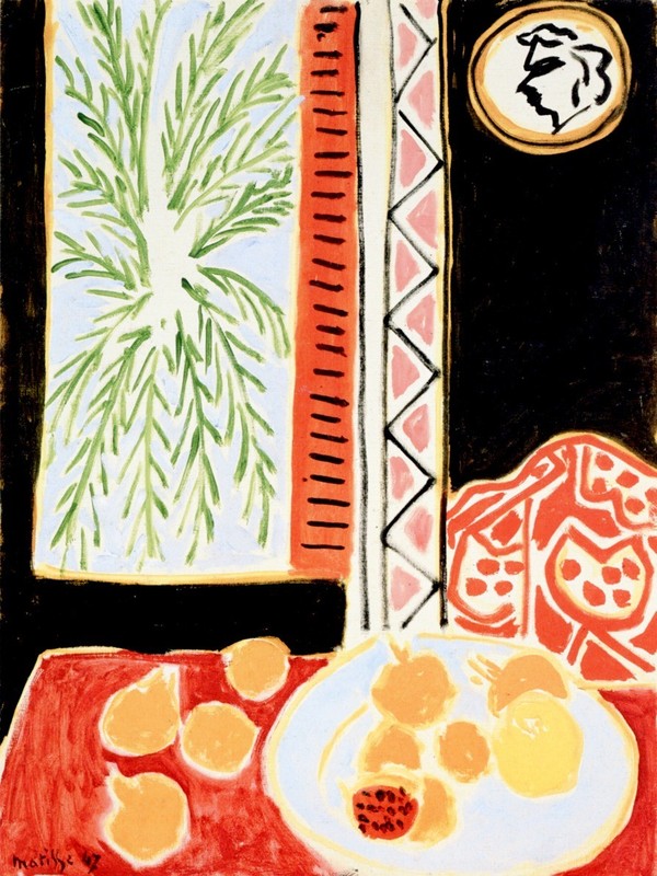 Henri Matisse - Still Life With Pomegranates - Art Print on Paper or Canvas gallery