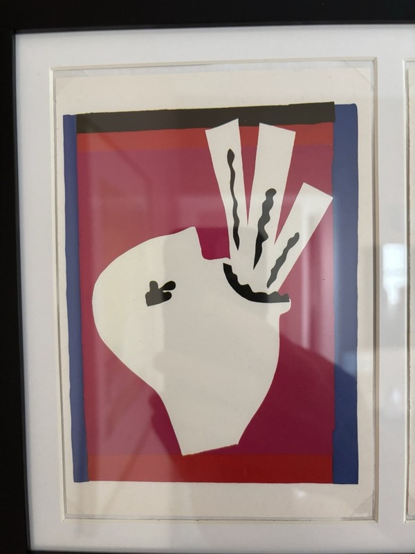 Matisse Prints Framed Matted Signed in Plate gallery