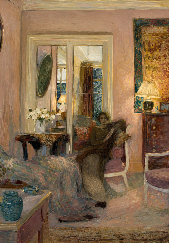 Edouard Vuillard Princess Bibesco 1920 Portrait Fine Art Print 17″x22″