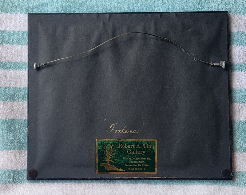 Robert A. Tino "FONTANA" Matted & 10x12 Framed Landscape 6x4 Print gallery