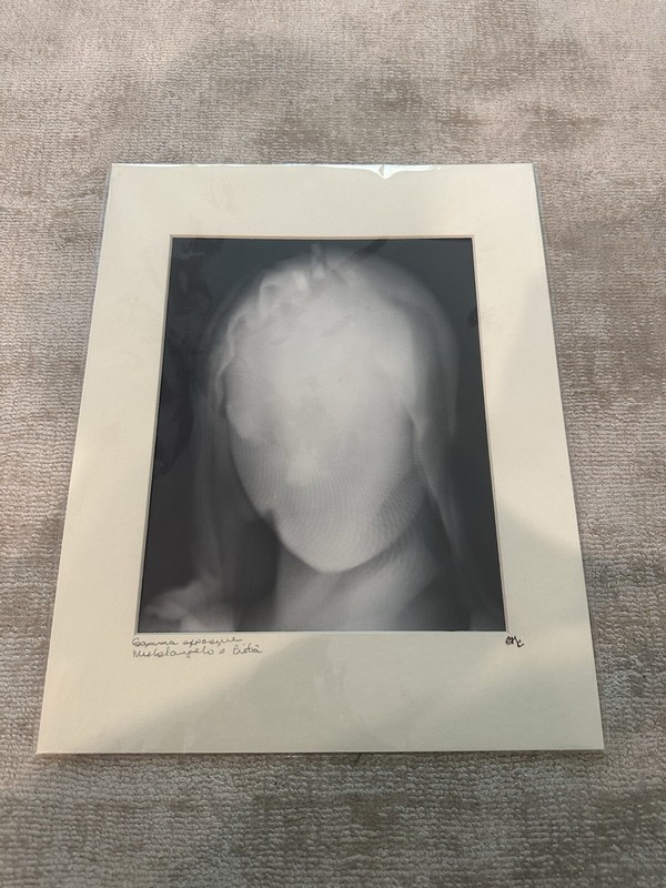 1963 Vintage Scientific Gamma Ray Photo George M Corney Rome Atomic Ephemera