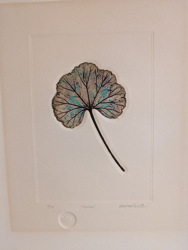 MALVOU by RIMER CARDILLO. Color Aquatint Etching Print. No Frame, Ships In Tube gallery