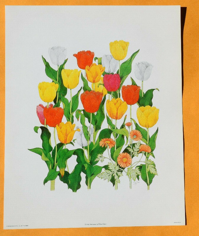 Various Donald Art Co Lithos 1972 -81, K. Chin, Wainwright, Stam, May, Harney