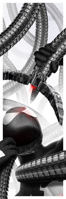 Spider-Man Vs. COMPLETE 3 SET Variant BNG Ben Harman Print LE /100 gallery