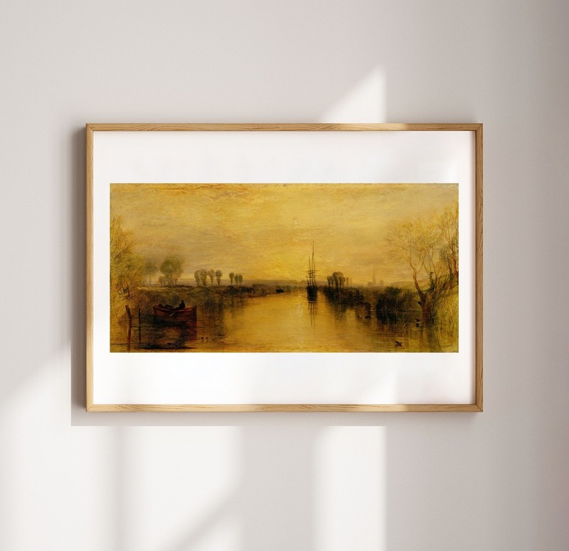 Art print Turner Chichester Canal giclee poster gallery wall Art painting gallery