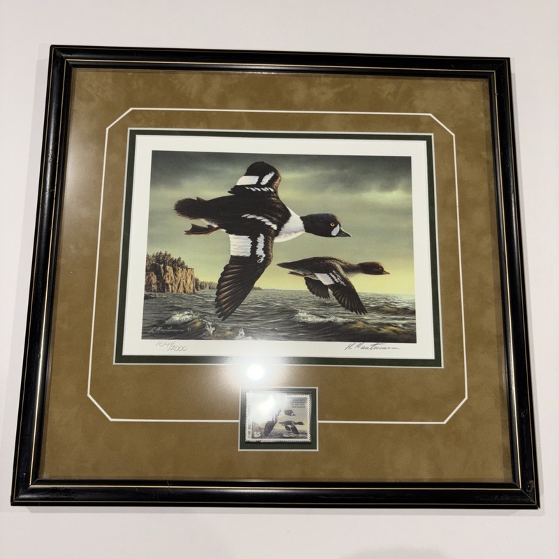 Robert Hautman 1997 MN Waterfowl Stamp Limited Edition Numbered Signed Print