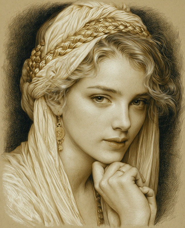 8×10 Character Illustration Art Print – 164013073