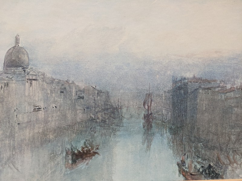 Cityscape Joseph Mallord Turner Venice, Sunset on the Grand Canal Giclee Print gallery