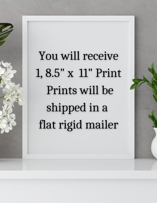 Colorful Bird Art Print, Bird on a Branch and Flowers Wall Art Decor, Nature gallery