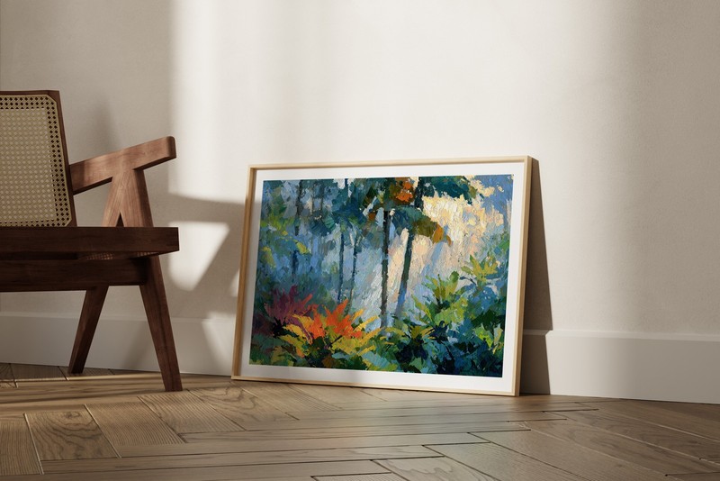 Amazon Rainforest 36x24 Giclée Art Print Ltd 1/25 Signed COA Rombley H1 gallery